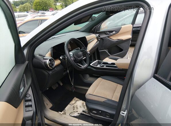 3GNAXSEG1SL281546 2025 CHEVROLET EQUINOX Silver წინა სალონის ხედი