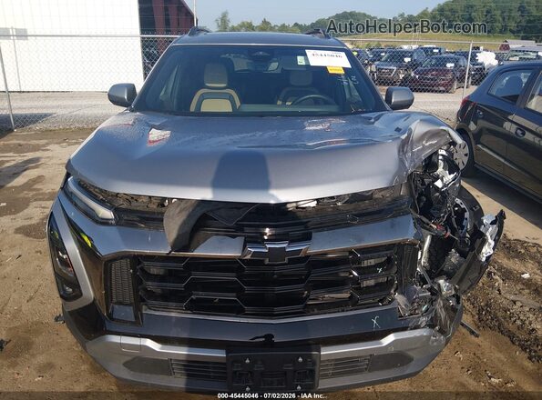 3GNAXSEG1SL281546 2025 CHEVROLET EQUINOX Silver ხელსაწყოთა პანელის ხედი