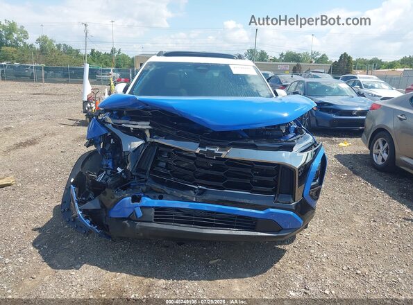 3GNAXSEG1TL414159 2026 CHEVROLET EQUINOX Blue Instrument cluster view