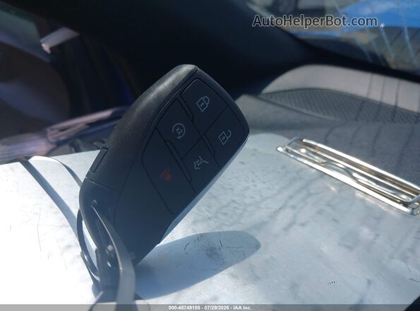 3GNAXSEG1TL414159 2026 CHEVROLET EQUINOX Blue Dashboard view