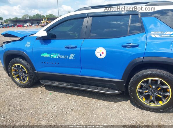 3GNAXSEG1TL414159 2026 CHEVROLET EQUINOX Blue 360 interior view