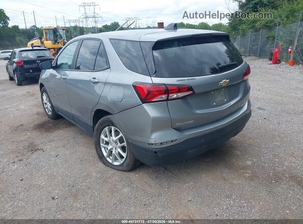 3GNAXSEG3PL176370 2023 CHEVROLET EQUINOX Silver Trasero izquierdo
