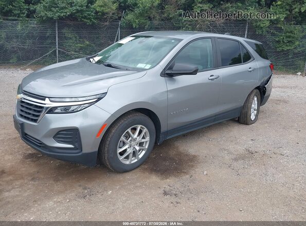 3GNAXSEG3PL176370 2023 CHEVROLET EQUINOX Silver Vista tres cuartos delantera izquierda