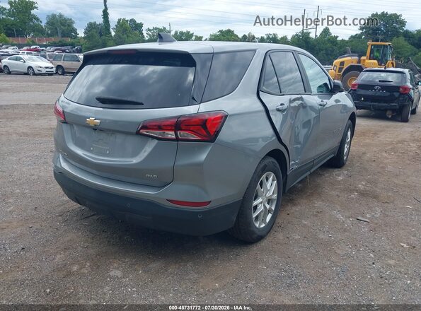3GNAXSEG3PL176370 2023 CHEVROLET EQUINOX Silver Trasero derecho