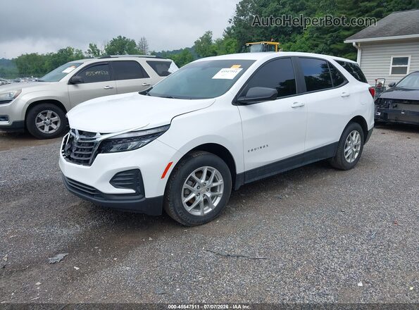 3GNAXSEG4PL164132 2023 CHEVROLET EQUINOX White Передня ліва чверть