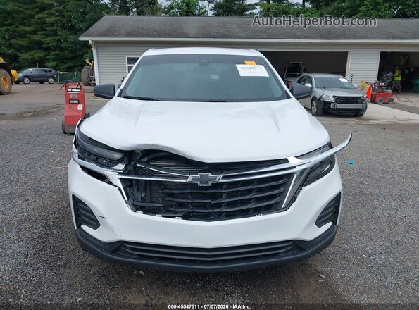 3GNAXSEG4PL164132 2023 CHEVROLET EQUINOX White Вид щитка приладів