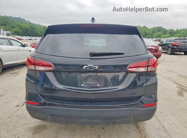 3GNAXSEG4RL255484 2024 CHEVROLET EQUINOX Black Вид ззаду
