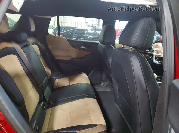 3GNAXSEG4SL208171 2025 CHEVROLET EQUINOX Red Rear seats view