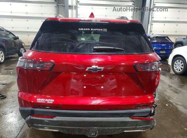 3GNAXSEG4SL208171 2025 CHEVROLET EQUINOX Red Rear view