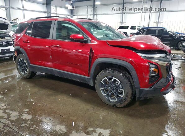 3GNAXSEG4SL208171 2025 CHEVROLET EQUINOX Red Front right