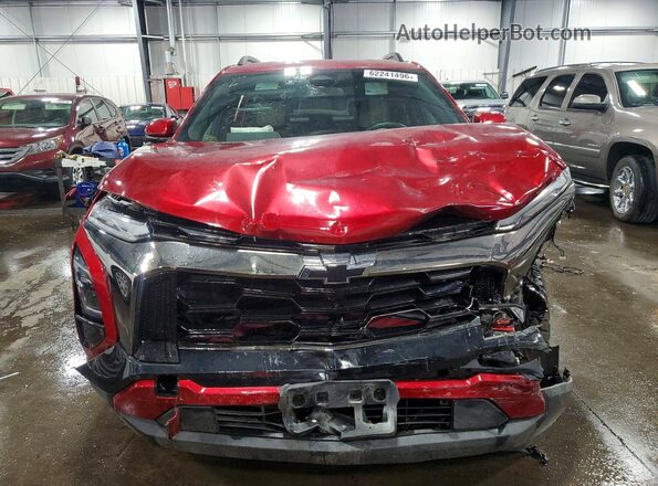 3GNAXSEG4SL208171 2025 CHEVROLET EQUINOX Red Front view