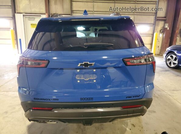 3GNAXSEG4SL215508 2025 CHEVROLET EQUINOX Blue Widok z tyłu