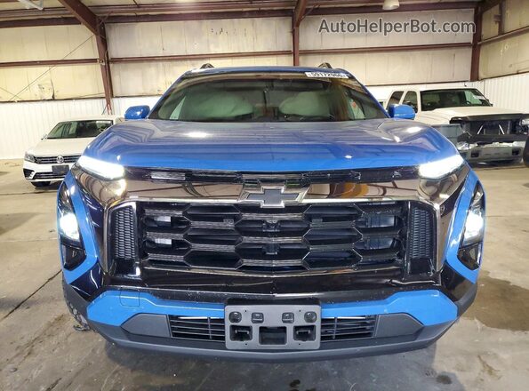 3GNAXSEG4SL215508 2025 CHEVROLET EQUINOX Blue Widok z przodu