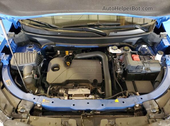 3GNAXSEG4SL215508 2025 CHEVROLET EQUINOX Blue Widok komory silnika