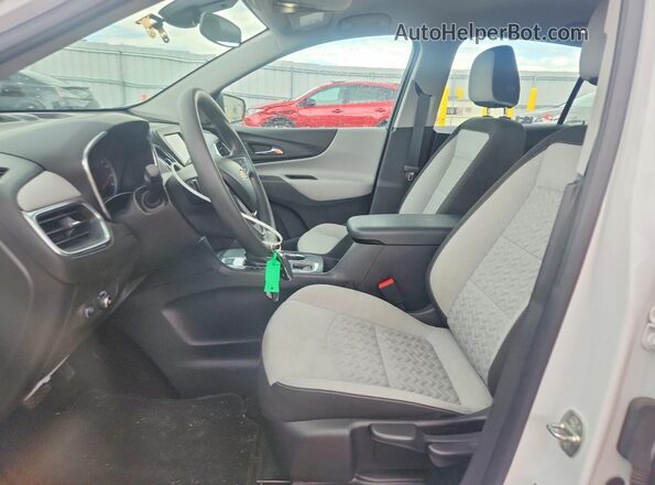 3GNAXSEG5PL145749 2023 CHEVROLET EQUINOX White Widok wnętrza z przodu