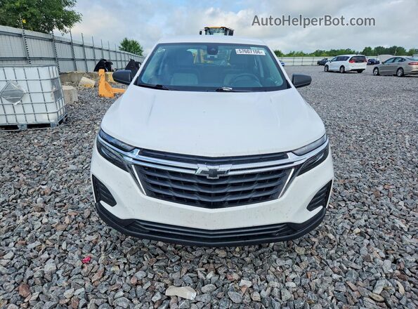 3GNAXSEG5PL145749 2023 CHEVROLET EQUINOX White Widok z przodu