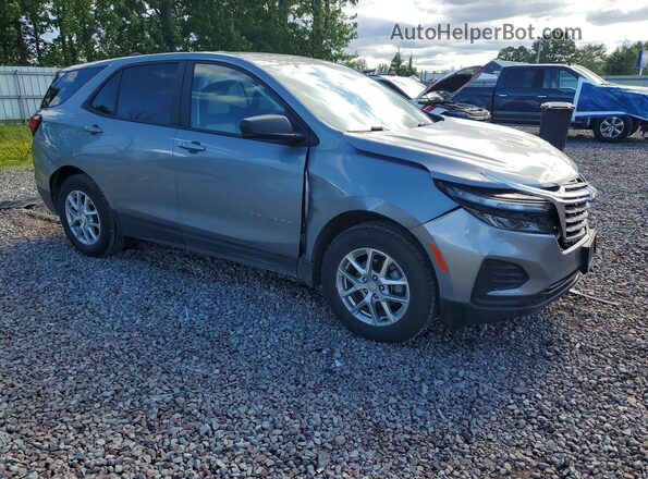 3GNAXSEG6PL157537 2023 CHEVROLET EQUINOX Silver Առջևի աջ
