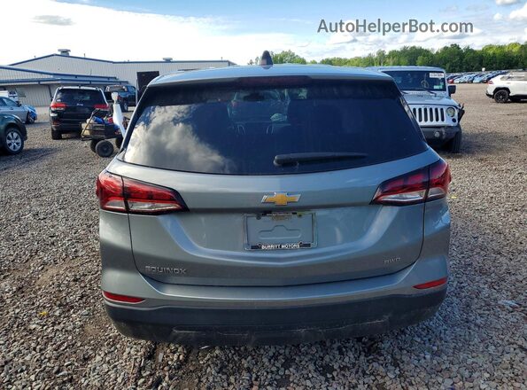 3GNAXSEG6PL157537 2023 CHEVROLET EQUINOX Silver Հետևի տեսք