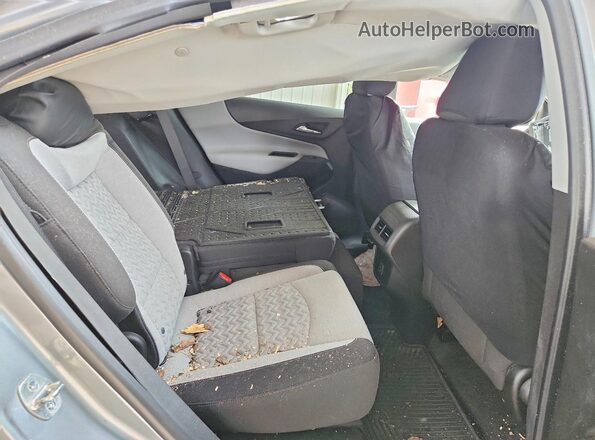 3GNAXSEG9PL152610 2023 CHEVROLET EQUINOX Silver Вид задніх сидінь