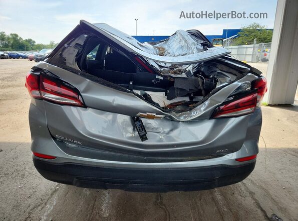 3GNAXSEG9PL152610 2023 CHEVROLET EQUINOX Silver Вид ззаду