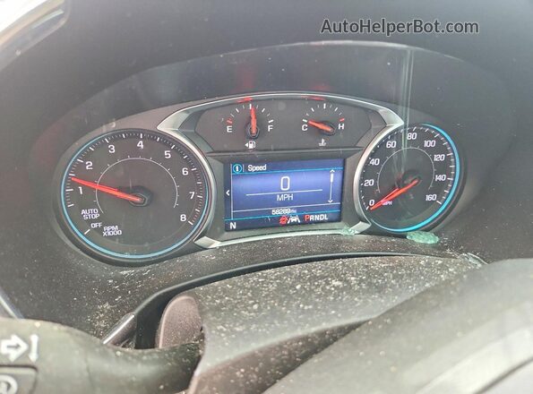 3GNAXSEG9PL152610 2023 CHEVROLET EQUINOX Silver Вид щитка приладів