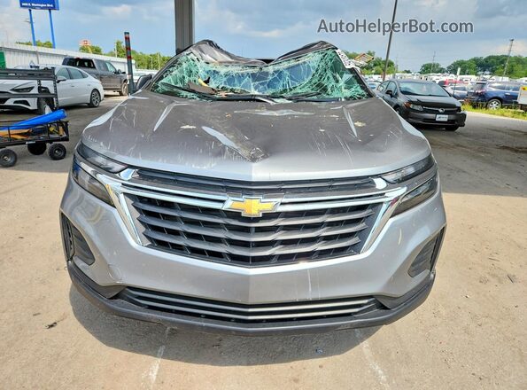 3GNAXSEG9PL152610 2023 CHEVROLET EQUINOX Silver Вид спереду