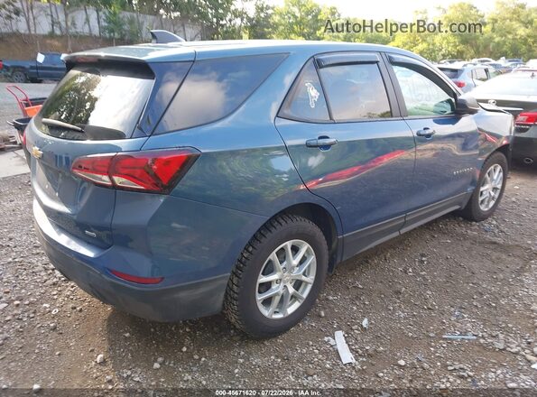 3GNAXSEG9RL337923 2024 CHEVROLET EQUINOX Blue უკანა მარჯვენა