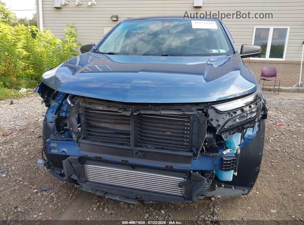 3GNAXSEG9RL337923 2024 CHEVROLET EQUINOX Blue ხელსაწყოთა პანელის ხედი