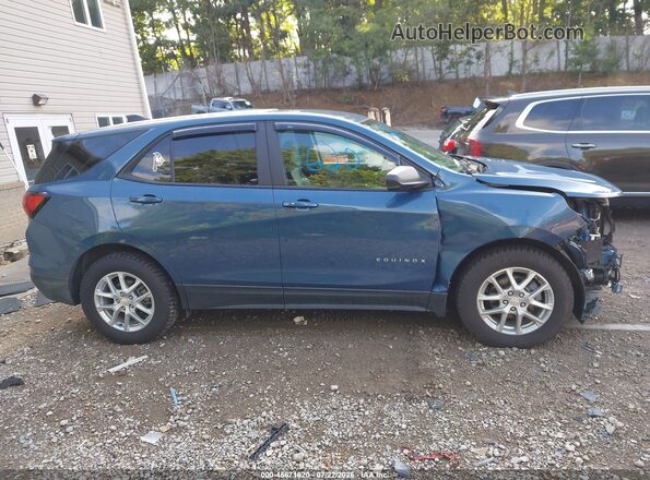 3GNAXSEG9RL337923 2024 CHEVROLET EQUINOX Blue უკანა სალონის ხედი
