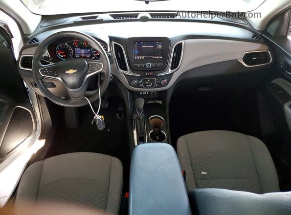 3GNAXSEGXPL130258 2023 CHEVROLET EQUINOX White წინა პანელის ხედი