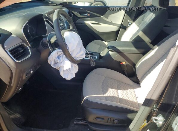 3GNAXSEGXRL287520 2024 CHEVROLET EQUINOX Black Widok wnętrza z przodu