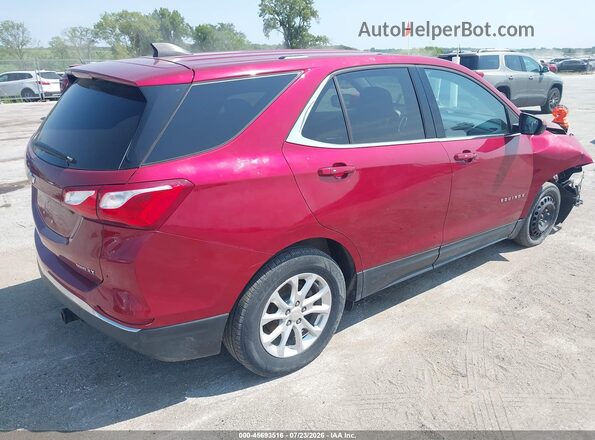 3GNAXSEV0JS541700 2018 CHEVROLET EQUINOX Red უკანა მარჯვენა