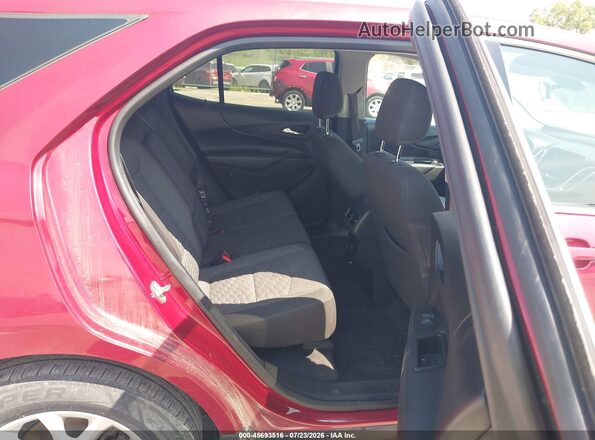 3GNAXSEV0JS541700 2018 CHEVROLET EQUINOX Red VIN კოდის სტიკერის ხედი