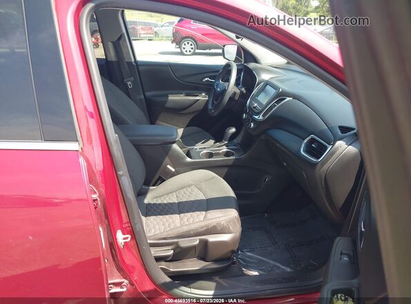 3GNAXSEV0JS541700 2018 CHEVROLET EQUINOX Red წინა სალონის ხედი