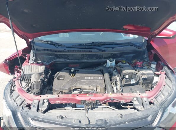 3GNAXSEV0JS541700 2018 CHEVROLET EQUINOX Red უკანა ხედი