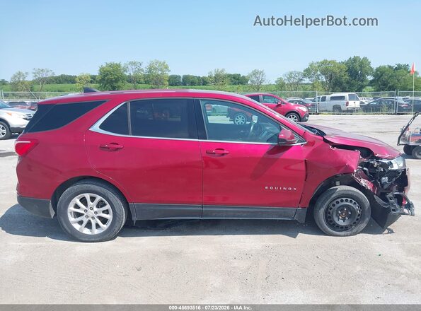 3GNAXSEV0JS541700 2018 CHEVROLET EQUINOX Red უკანა სალონის ხედი