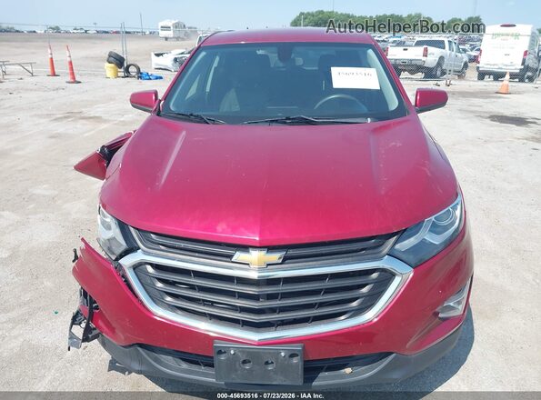 3GNAXSEV0JS541700 2018 CHEVROLET EQUINOX Red ხელსაწყოთა პანელის ხედი