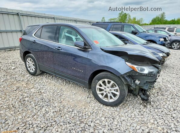 3GNAXSEV0JS580738 2018 CHEVROLET EQUINOX Blue Delantero derecho