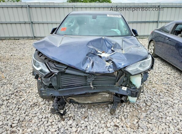 3GNAXSEV0JS580738 2018 CHEVROLET EQUINOX Blue Vista frontal