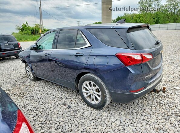 3GNAXSEV0JS580738 2018 CHEVROLET EQUINOX Blue Trasero izquierdo