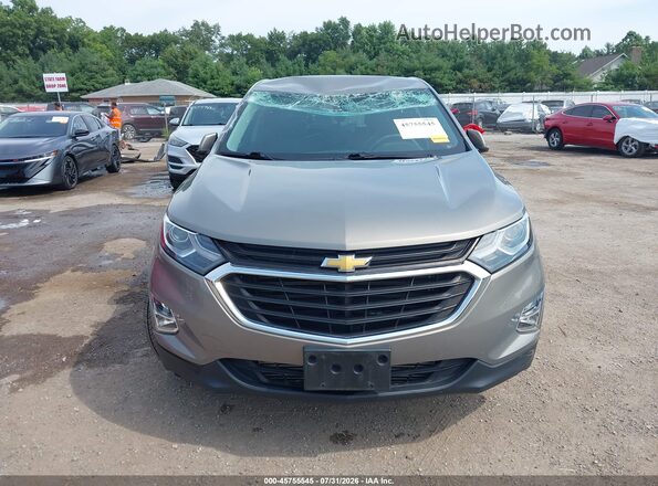 3GNAXSEV0JS586006 2018 CHEVROLET EQUINOX Pewter Vista del cuadro de instrumentos