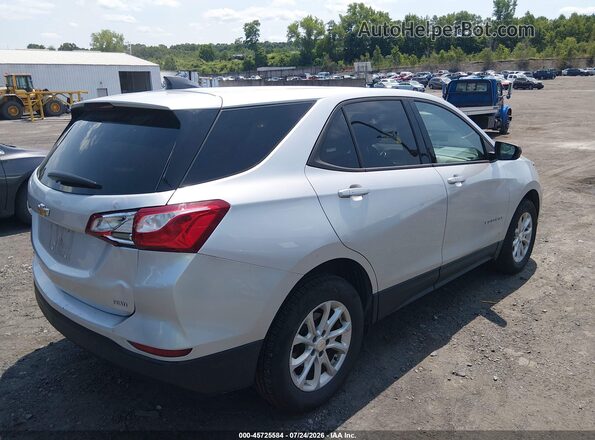 3GNAXSEV0KS664155 2019 CHEVROLET EQUINOX Silver Հետևի աջ