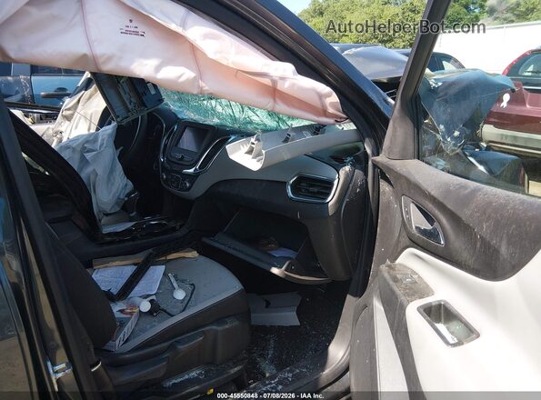 3GNAXSEV0LS548455 2020 CHEVROLET EQUINOX Black Widok wnętrza z przodu