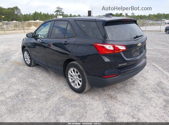 3GNAXSEV0LS724923 2020 CHEVROLET EQUINOX Black უკანა მარცხენა