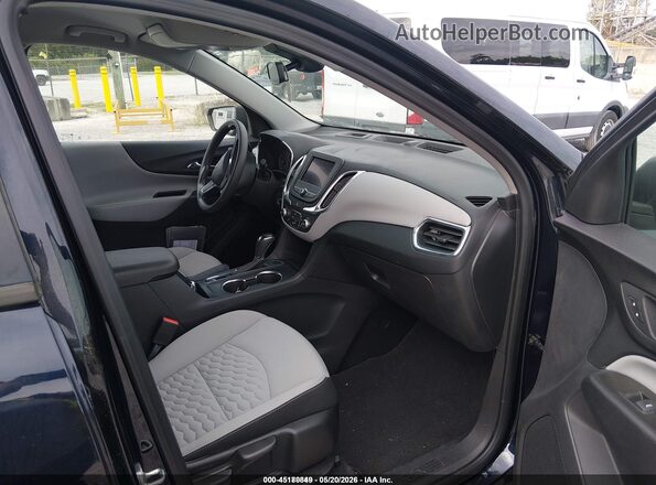 3GNAXSEV0LS724923 2020 CHEVROLET EQUINOX Black წინა სალონის ხედი