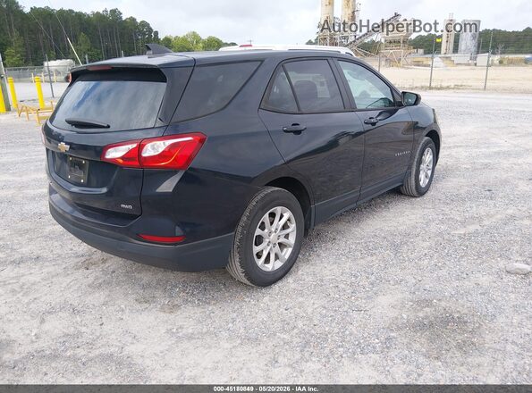 3GNAXSEV0LS724923 2020 CHEVROLET EQUINOX Black უკანა მარჯვენა