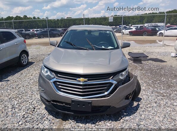 3GNAXSEV1JS544685 2018 CHEVROLET EQUINOX Tan Widok zestawu wskaźników