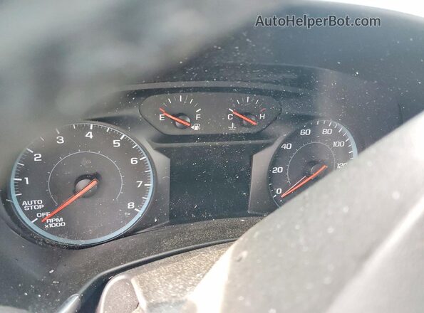 3GNAXSEV1JS618655 2018 CHEVROLET EQUINOX Silver Widok zestawu wskaźników