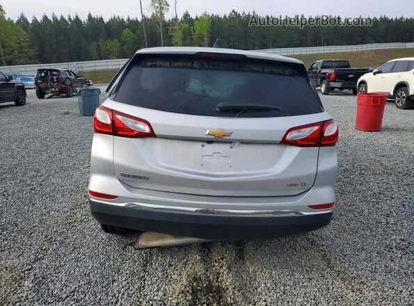 3GNAXSEV1JS618655 2018 CHEVROLET EQUINOX Silver Widok z tyłu
