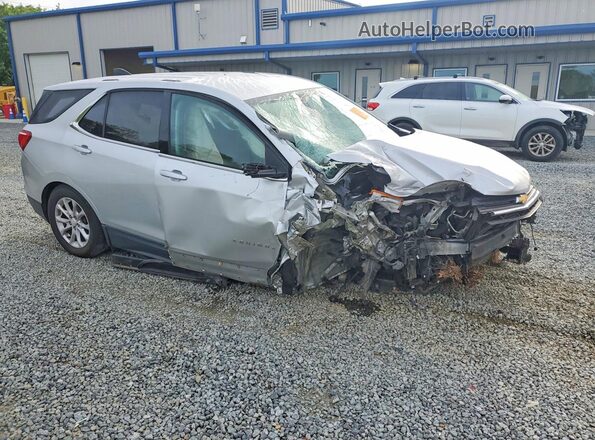 3GNAXSEV1JS618655 2018 CHEVROLET EQUINOX Silver Przód prawy